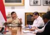 Ratas Presiden dan sejumlah menteri