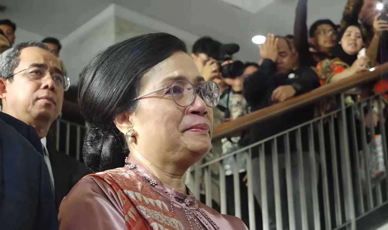 Tangis Haru Sri Mulyani