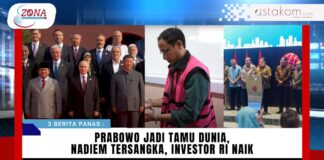 Prabowo Jadi Tamu Dunia, Nadiem Tersangka, Investor RI Naik