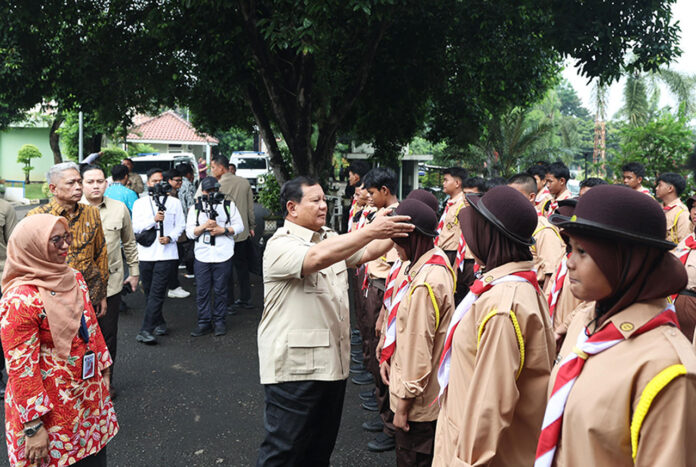 Presiden Prabowo Tinjau SRMA 10