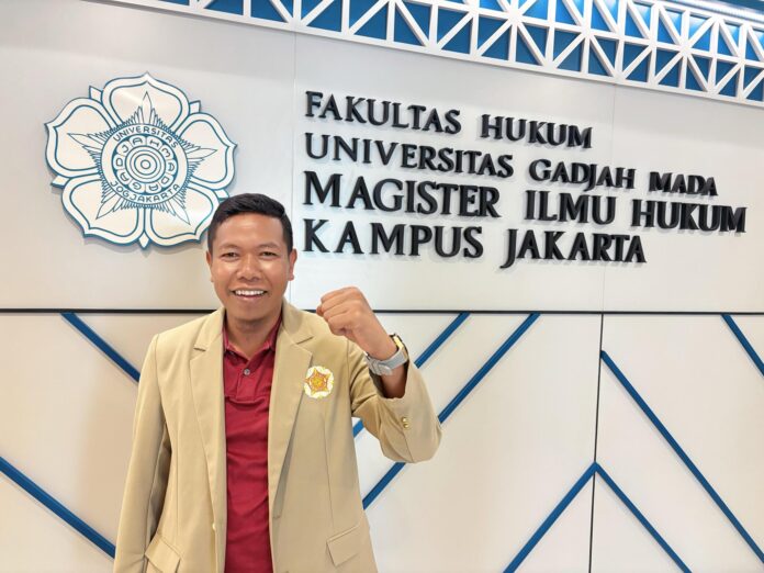 Presiden Keluarga Mahasiswa Magister Ilmu Hukum (KMMIH) Universitas Gadjah