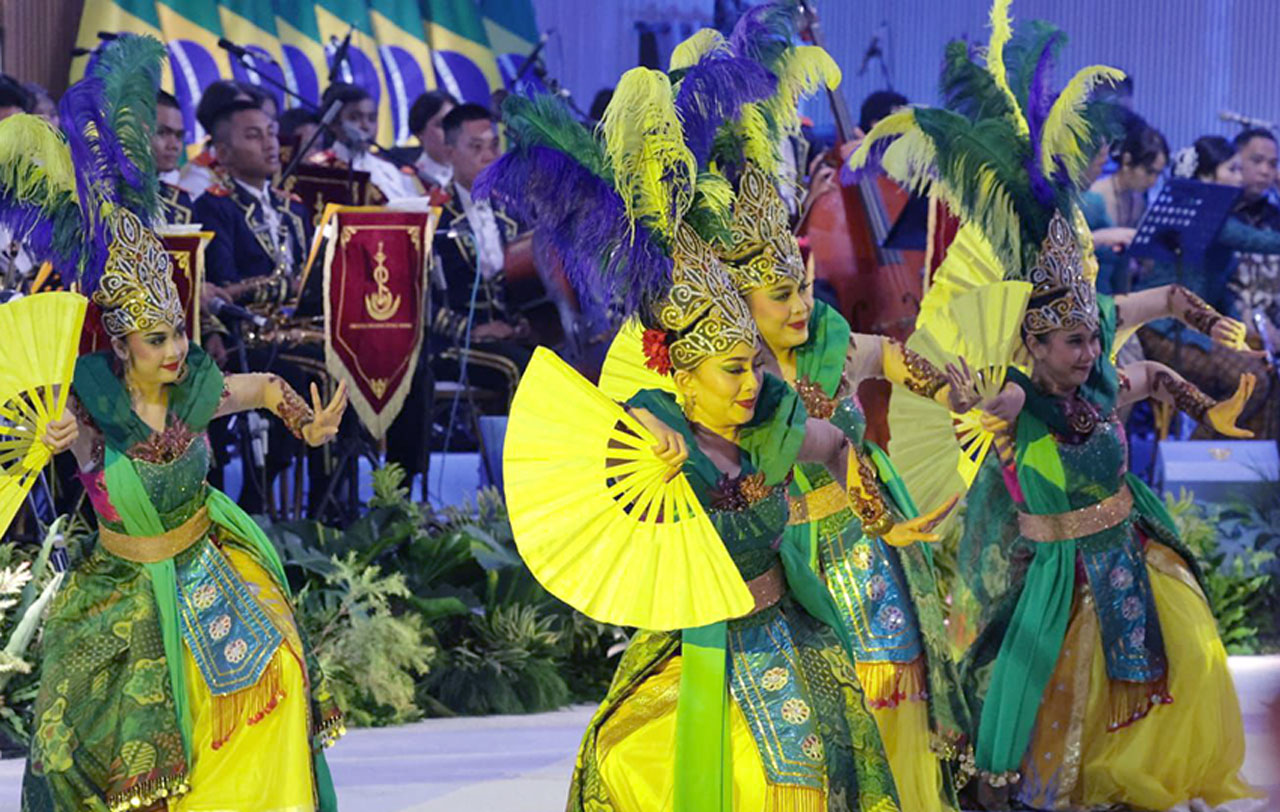 Presiden Prabowo Subianto dan Presiden Brasil Luiz Inácio Lula da Silva merayakan ulang tahun (ultah) bareng, di Istana Kepresdienan, Jakarta, Kamis (23/10).