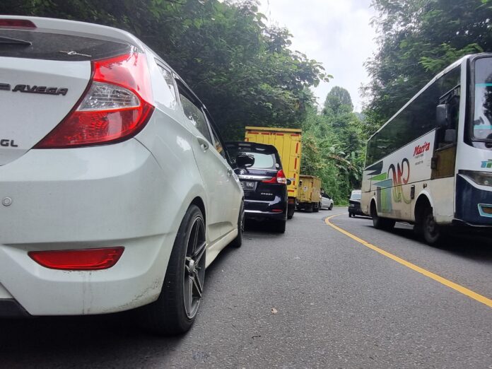 Llibur Nataru 2025 Lintasan Jalur Puncak Padat