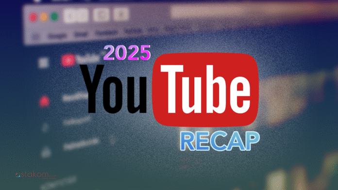 Youtube recap 2025
