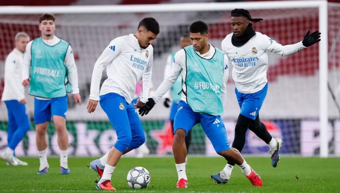 Real Madrid Latihan