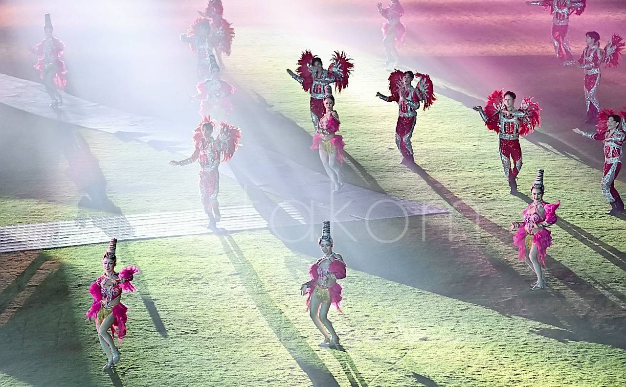 Closing Ceremony ASEAN Para Games 2025 Thailand di 80th Birthday Stadium, Nakhon Ratchasima, Thailand