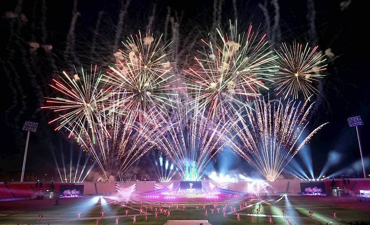 Closing Ceremony ASEAN Para Games 2025 Thailand di 80th Birthday Stadium, Nakhon Ratchasima, Thailand