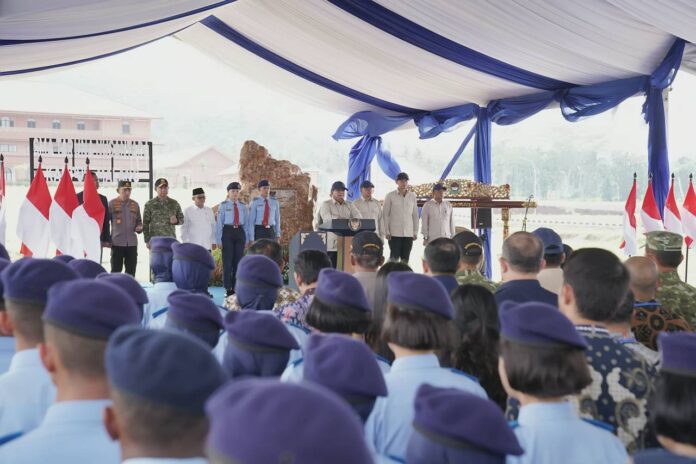 Prabowo Resmikan SMA Taruna Nusantara Malang
