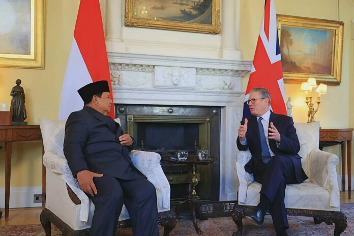 Pertemuan Strategis Presiden Prabowo dan PM Keir Starmer di London
