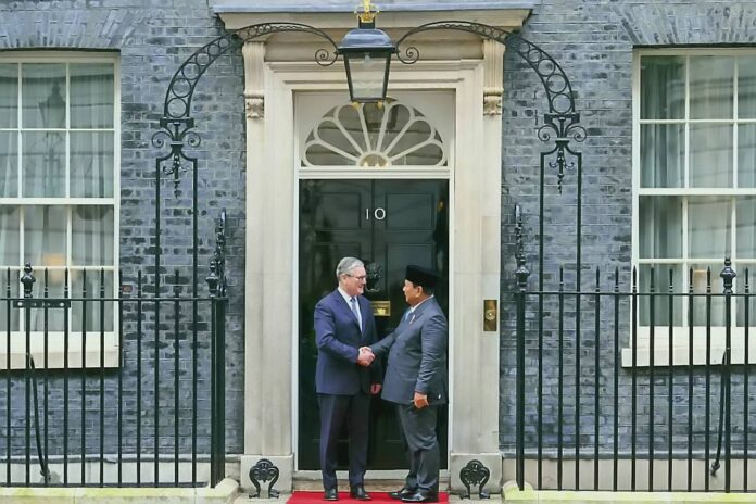 Pertemuan Strategis Presiden Prabowo dan PM Keir Starmer di London