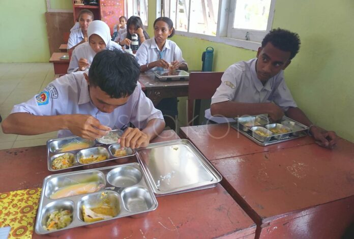 Peninjauan Program MBG di Sorong Papua