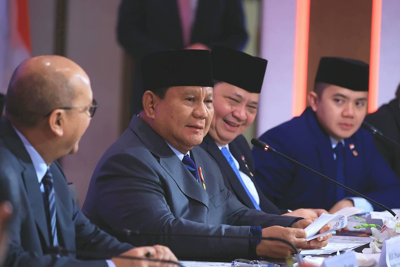 Presiden Prabowo Subianto menghadiri Business Roundtable US-Indonesia di Washington DC
