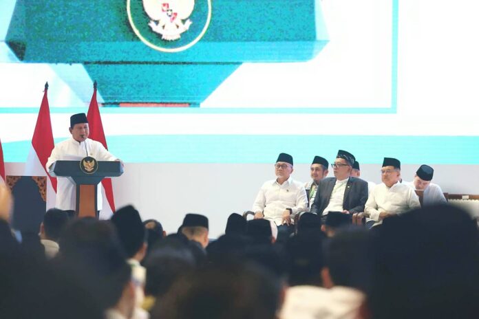 Presiden Prabowo Hadiri Pengukuhan Pengurus MUI
