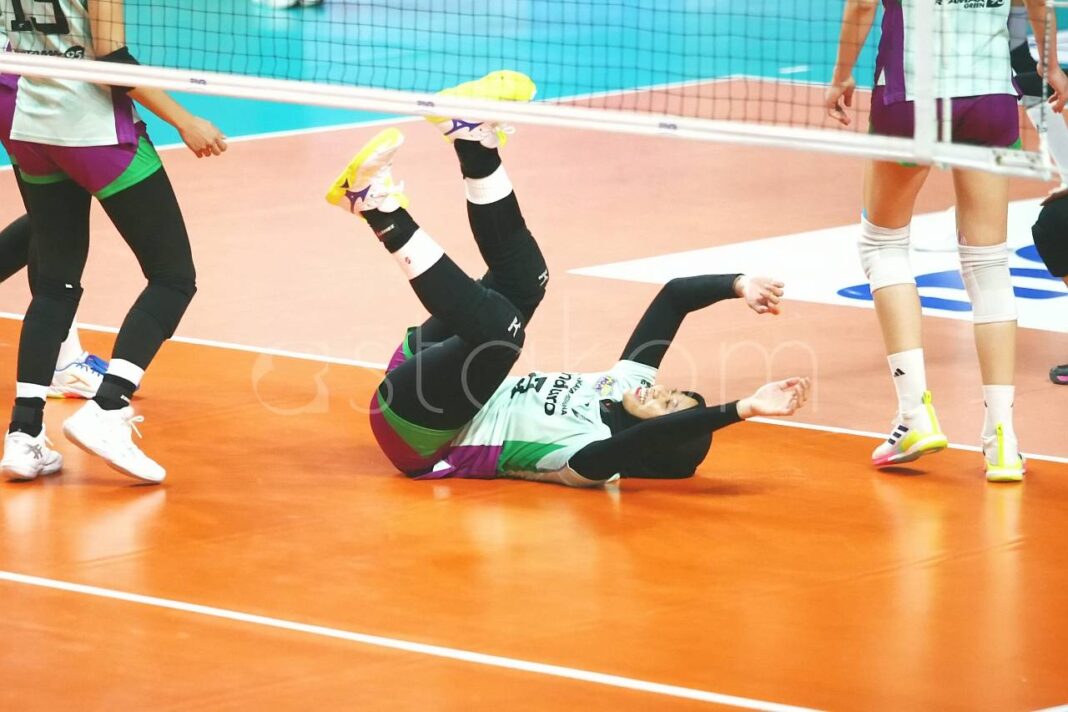 Aksi Jakarta Pertamina Enduro Putri Proliga 2026 Seri Malang