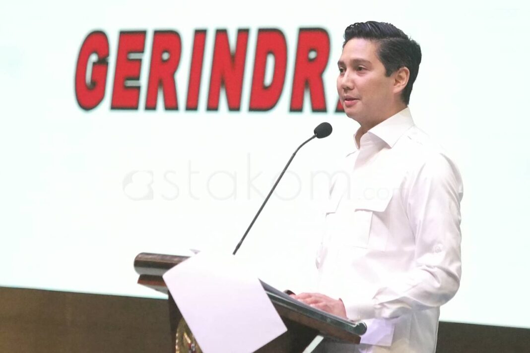 HUT ke 18 Gerindra di Gedung Nusantara V Senayan Jakarta