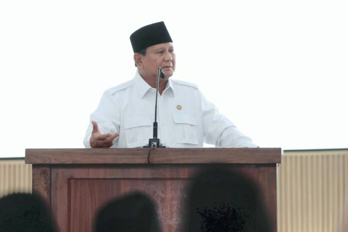 Presiden Prabowo Berikan Taklimat Sebagai Ketua Dewan Pembina Partai Gerindra