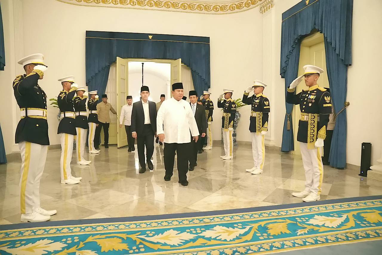 Presiden Prabowo Gelar Peringatan Nuzulul Quran Presiden Prabowo Subianto menggelar Peringatan Nuzulul Quran Tingkat Kenegaraan di Istana Negara