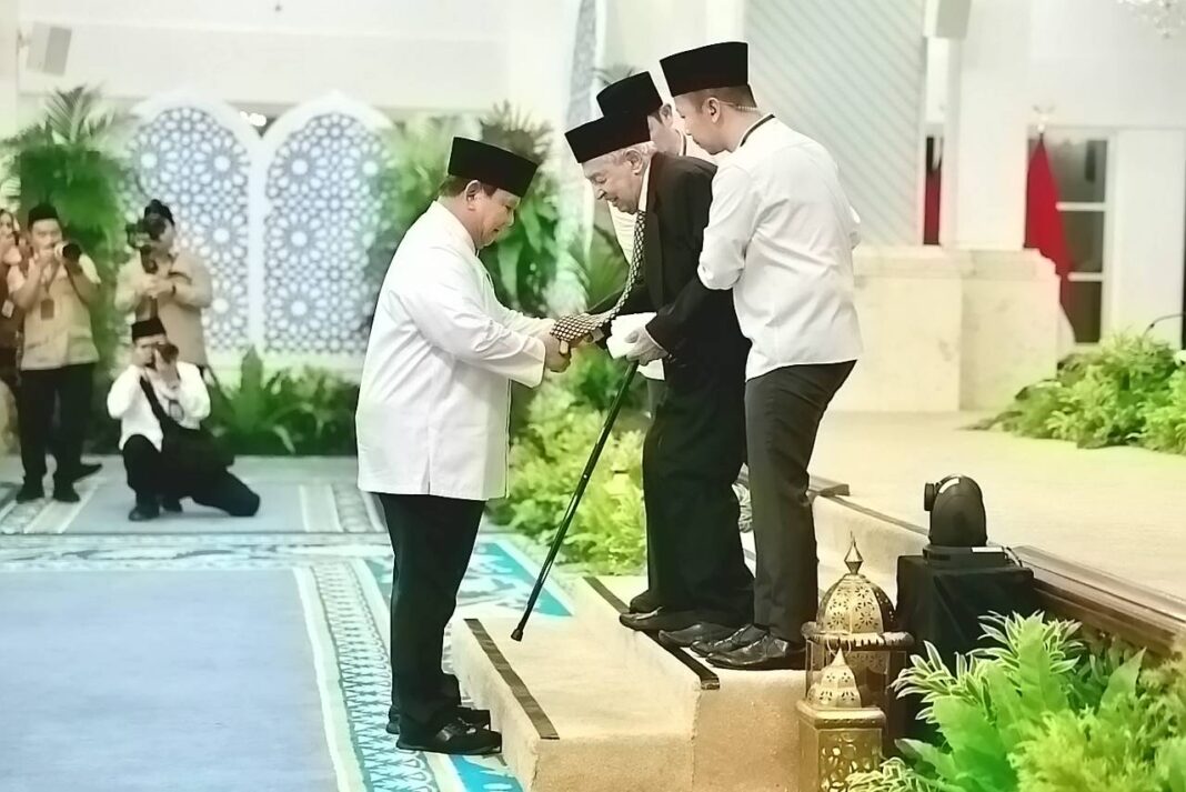 Presiden Prabowo Gelar Peringatan Nuzulul Quran Presiden Prabowo Subianto menggelar Peringatan Nuzulul Quran Tingkat Kenegaraan di Istana Negara